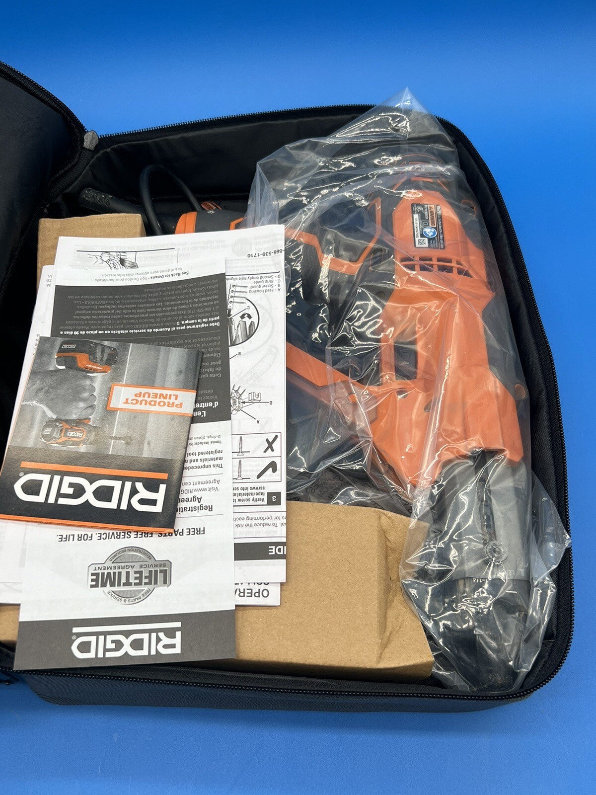 Ridgid R6790 Corded Electric Drywall Screw Gun Excellent Condition