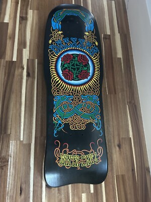 Santa Cruz Skateboard Deck Eric Dressen Celtic Roses Black | eBay