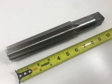 W. L. Brubaker MT5 No.5 Taper 10 Straight Flute Hand Finishing Reamer Morse USA