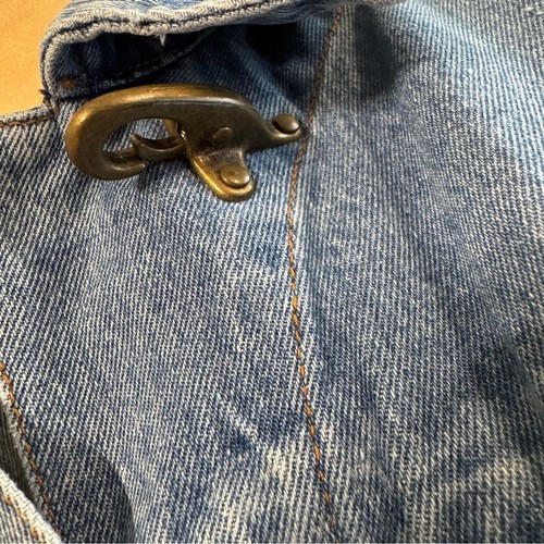 Boston Proper Vintage Cropped Blue Denim Jean Jacket Size 16 - Picture 3 of 14
