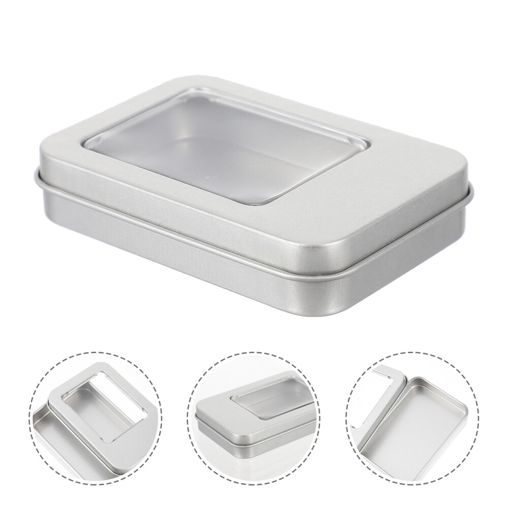 10pcs Metal USB Flash Drive Storage Case for Pendrives-image