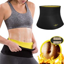 Hot Sauna Sweat Band Neoprene Belt Body Shaper Waist Trainer Cincher Shapewear