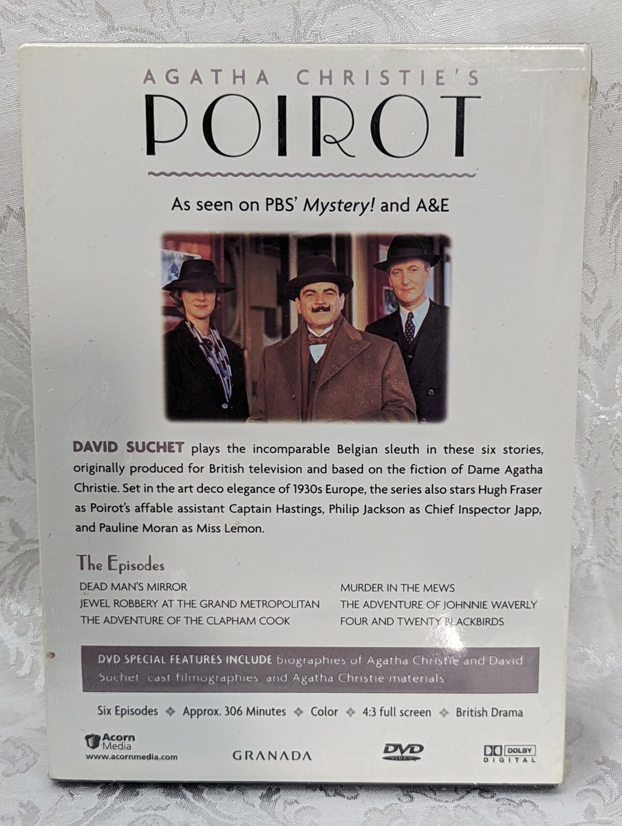 Acorn Media Agatha Christie's Poirot (SILVER SETS 10) DVD