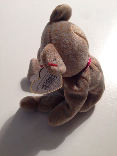 "SIGNATURE BEAR" TY ORIGINAL BEANIE BABY 1999 MWMT - Picture 4 of 5