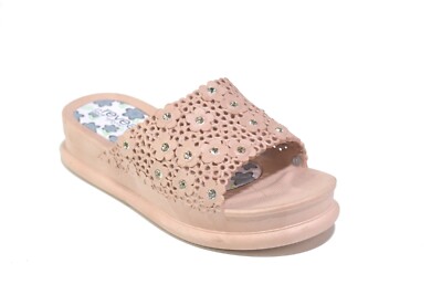 Damen-Sandalen schwarz offene Zehenpartie Damen-Slipper Sommer Strand leichte Blumen-Slider