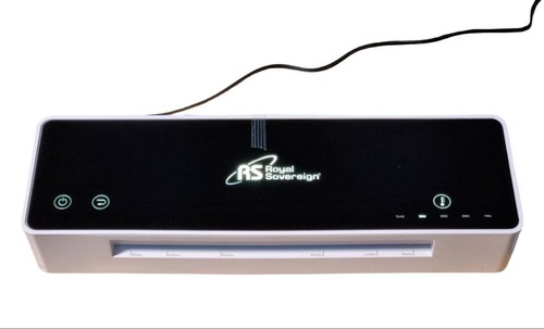 Royal Sovereign 13" 4 Roller Pouch Laminator IL-1346W Hot Cold 3-7 mil $199 NEW - Imagen 2 de 4