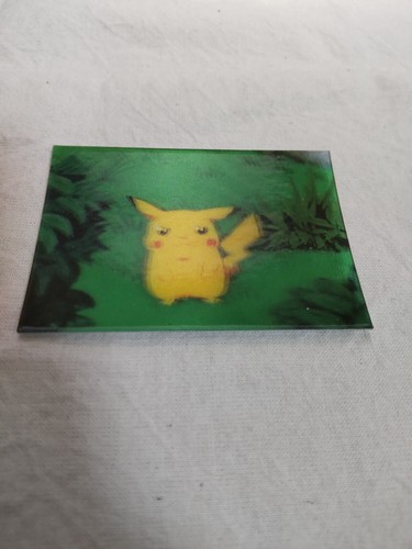 Pikachu Japanese Lenticular 3D Card Meiji Milk Cocoa Pokemon 8554 - Picture 4 of 8