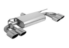 FOX Duplex Sportauspuff VW Golf VII R 4-Motion Facelift je 2x115x85 lange Tulpe