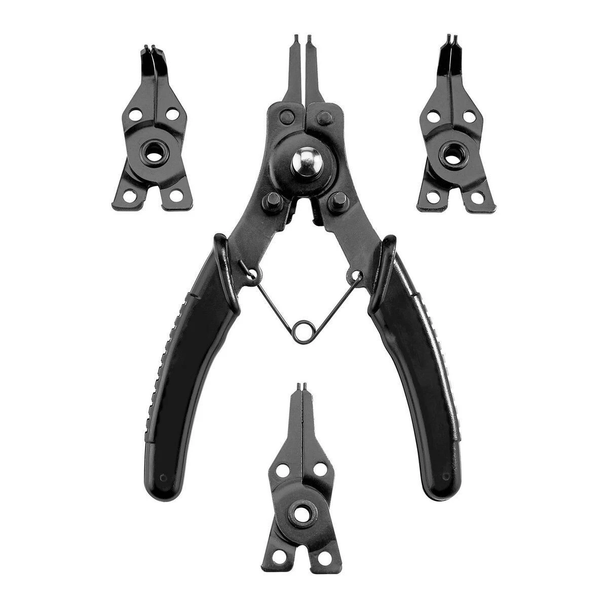 Pittsburgh Snap Ring Pliers with Interchangeable Heads 63845 eBay