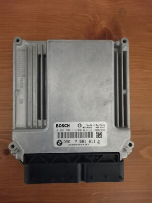 Engine Computer Board ECU 7581611 0261S04114 Fits BMW- E90 E60