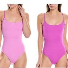 Tommy Bahama Women's Palm Modern br Reversible Maillot One Piece Swimsuit Size 8