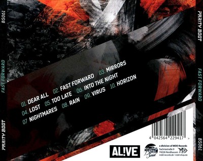 PARITY BOOT FAST FORWARD NEW CD