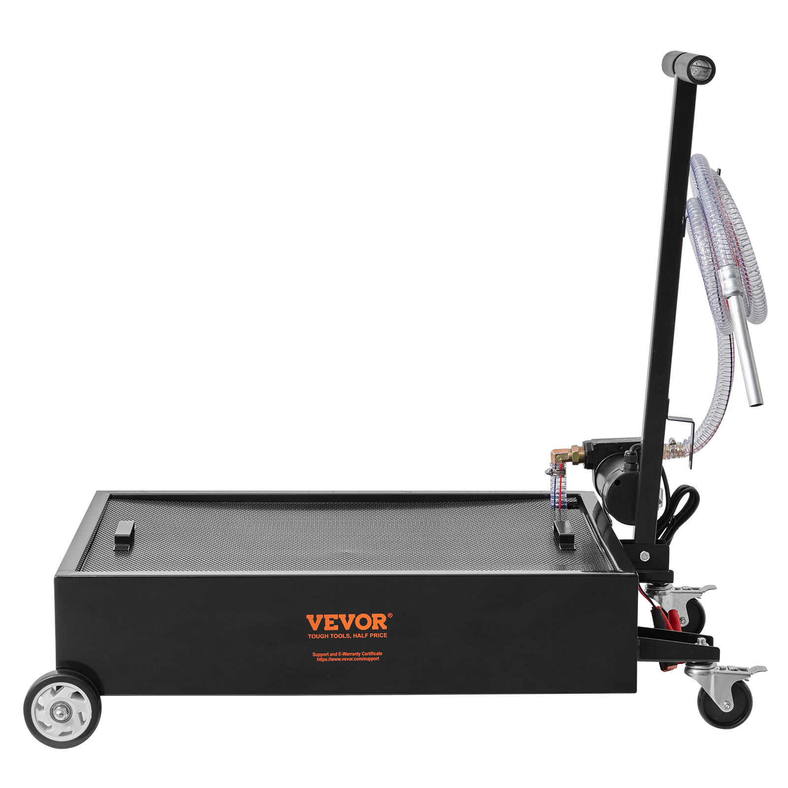 VEVOR Low Profile Oil Drain Pan 15 Gallon Oil Drain Pan with 180W