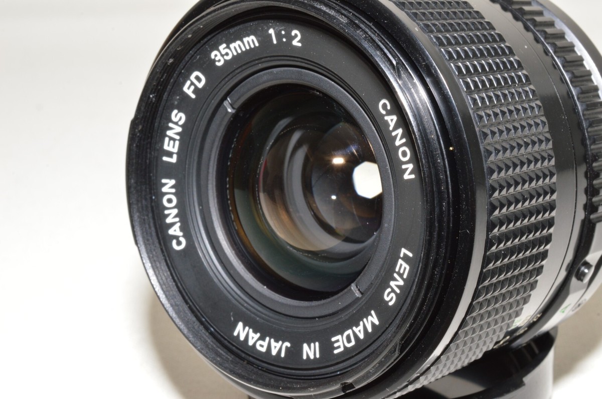 Near MINT in Box] Canon New FD NFD 35mm f/2 Wide Angle MF