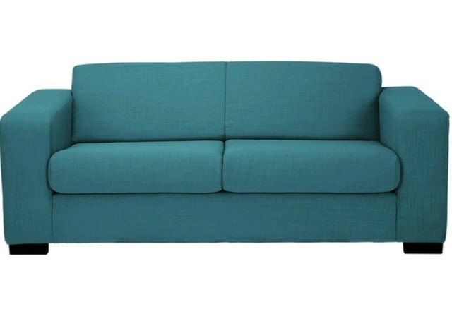 Argos Home New Ava 2 Seater Fabric Sofa Bed Teal