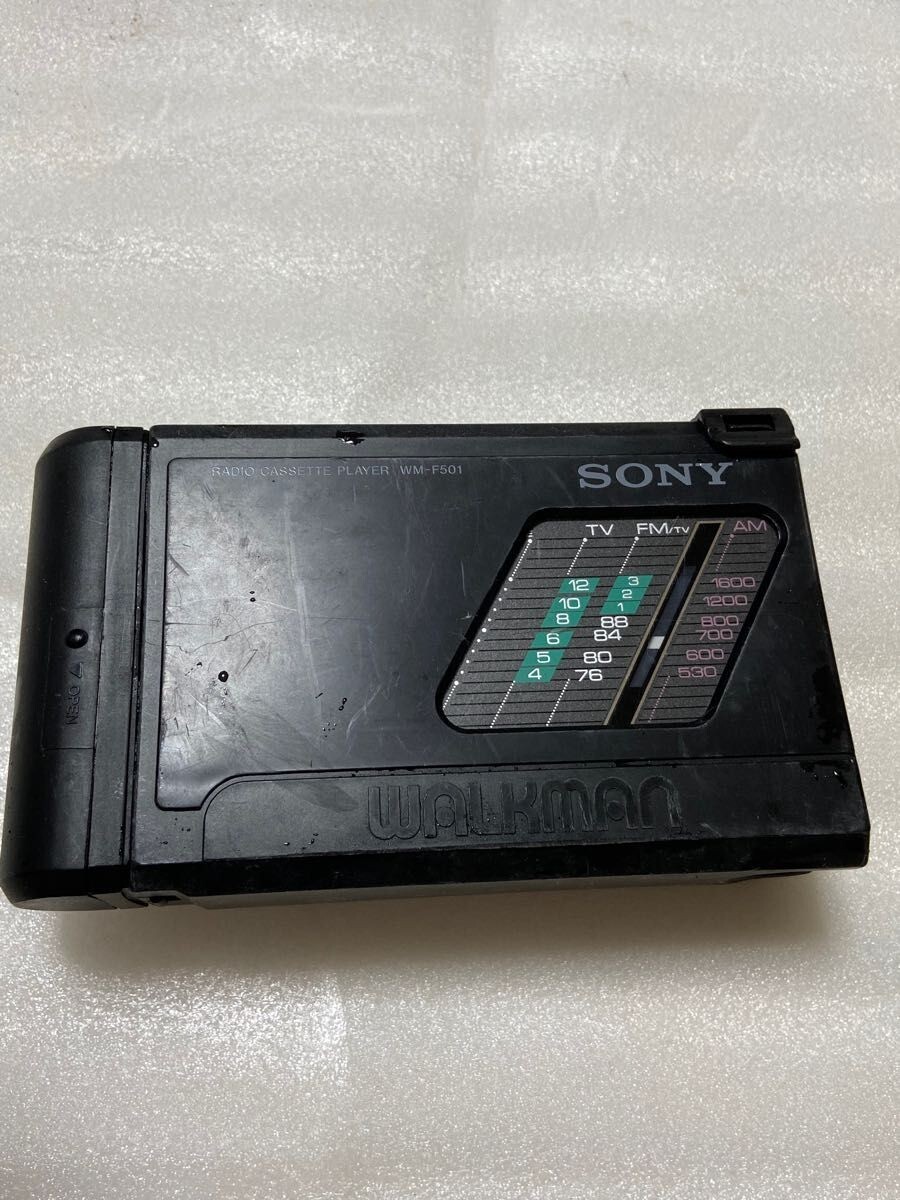 Sony WM-501 Portable Cassette Player Walkman Black Vintage Sony WM-501 Portable Cassette Player Walkman Black Vintage