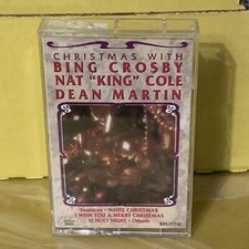 Christmas With Bing Crosby, Nat King Cole,  Dean Martin 1991 Cassette