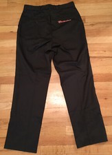 Budweiser Employee Uniform Slacks Men's Riverside Size 32 X 30 Driver Salesman