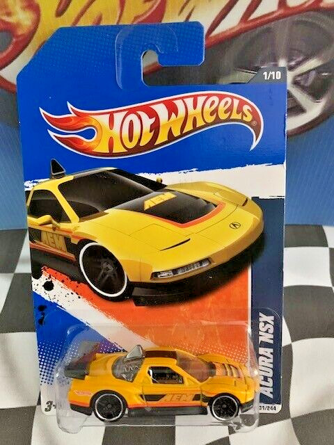 Hot Wheels 2011 HW Performance 1/10 131 Acura NSX YELLOW PR5