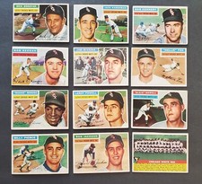 COMPLETE 1956 Topps Chicago White Sox TEAM SET - Luis Aparicio ROOKIE, Fox, Doby