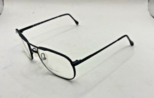ARTCRAFT EYEGLASSES FRAMES ONLY BLACK FULL RIM AVIATOR 52-18-145