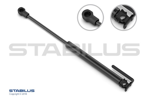 Fits STABILUS STA8056LV Gas Spring, convertible roof STA8056LV Gas spring roof