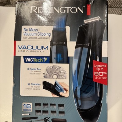 Remington Men's Corded Electric Hair Clipper Kit with Vacuum - HKVAC2000
