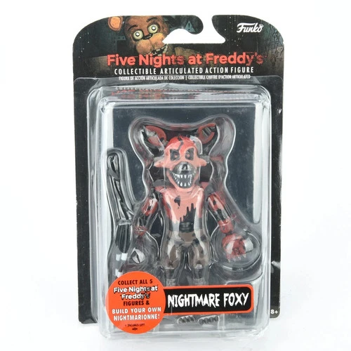 Five Nights At Freddy FNAF Bulid your own Nightmarionne Figure -Nightmare Foxy - product listing photo