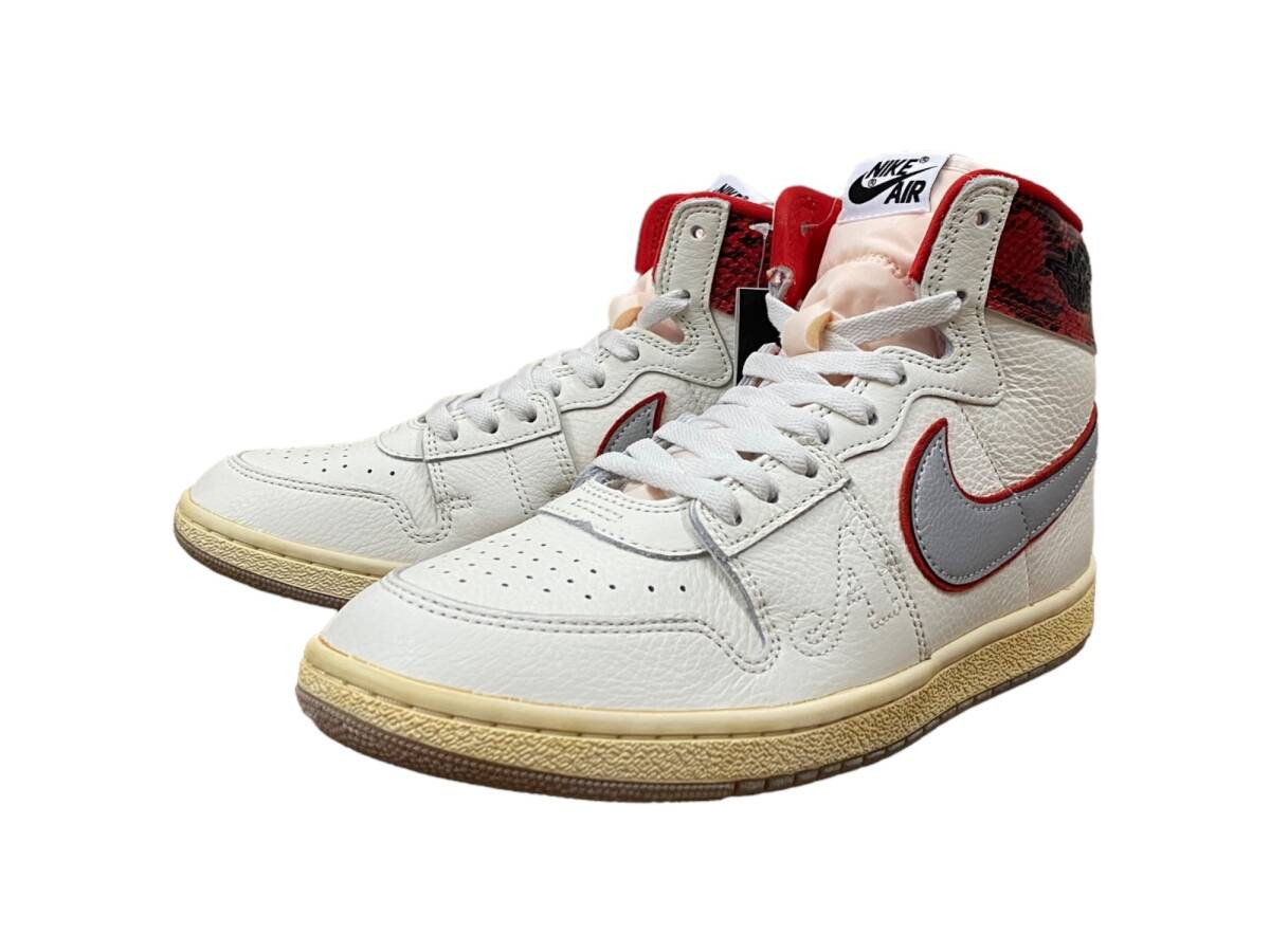 Nike Air Ship PE SP Zip Sneakers for Men in White and Red - US Size 10 Fn8675-100