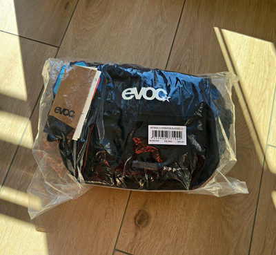 evoc HIP PACK 3 Hüfttasche 1,5 L Schwarz Nylon, Reißverschluss