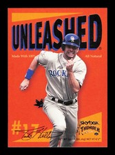 1999 SkyBox Thunder #9 Todd Helton Unleashed Colorado Rockies