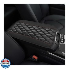 Ohleats Car Center Console Cushion Pad, PU Leather Waterproof Aut