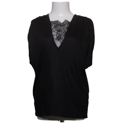 Custommade, Top, Größe: M, Schwarz, Polyester/Viskose, Einfarbig, Damen #NmQ
