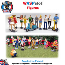 1/32 scale Figures   -  WASPslot, scenery, spectator, unpainted, people