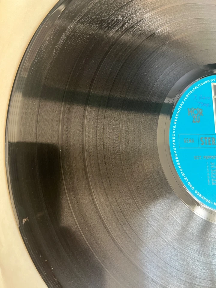 BEATLES / Sgt.Peppers lonley -LP-Vinyl:NM-/ Cover: EX /1st.D.'69-FLIP-CARDBOARD - Bild 4 von 4