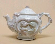 Vintage Precious Moments Mini Teapot Friendship Hits The Spot 1993 Enesco