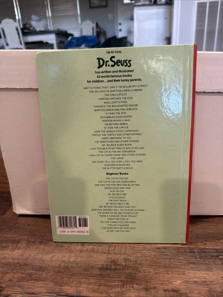 If I Ran The Zoo by Dr. Seuss - Banned - Grolier Book Club Edition Hardcover Foto 2 de 4