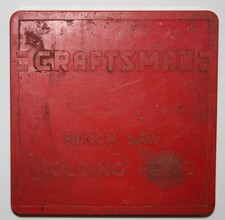 GŁOWICA FORMIERSKA PIŁY STOŁOWEJ RZEMIEŚLNICZEJ 9-3200 z 6 ZESTAWAMI FREZÓW, PLASTIKOWA OBUDOWA