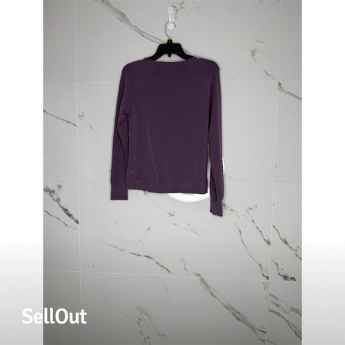 Athleta Girl XL Purple Pullover Sweatshirt Long Sleeve Activewear - Picture 5 of 9