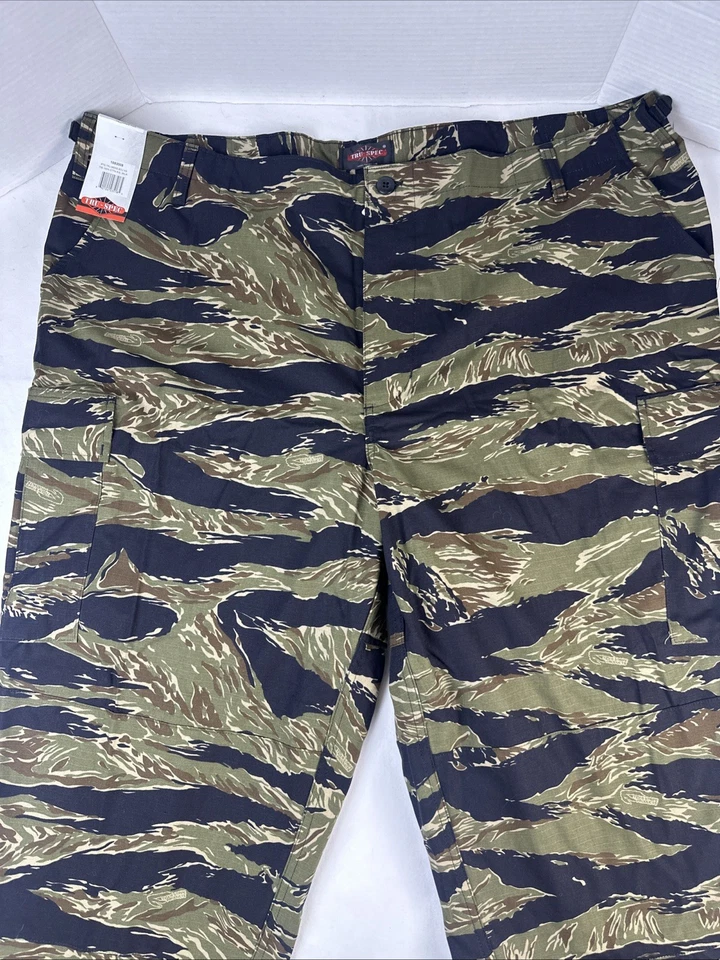 Tru-Spec Pants Tiger Stripe Camo Military BDU Men’s Size 3XL Regular NWT - Image 4 of 4
