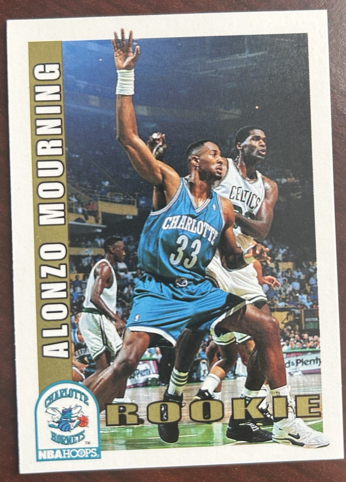 1992-93 NBA Hoops - Alonzo Mourning #361 (RC)