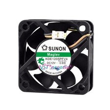 1 Pc. New KDE1205PFV4 Cooling Fan 5012 DC12V 0.6W 5CM 2Pin