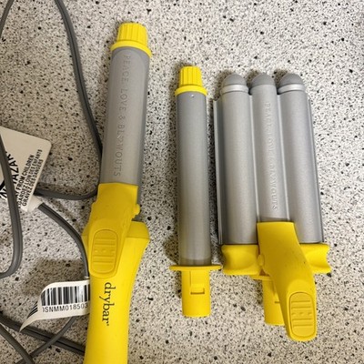 Drybar The Mixologist Interchangeable Styling Iron Used Complete Tested
