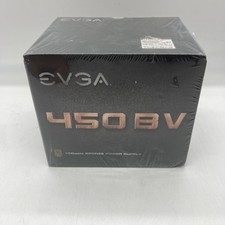 EVGA 450 BV Power Supply 80 Bronze 20 4 Pin 100-BV-0450-K1 New Sealed 450 watt