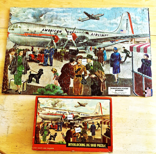 American Overseas Airlines American Airlines STRATOCRUISER Sierra de calar Juego de rompecabezas - Imagen 7 de 7