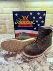 Thorogood 814-4203 Men's Leather Soft Toe Work Boots-Brown-Size: 12 D