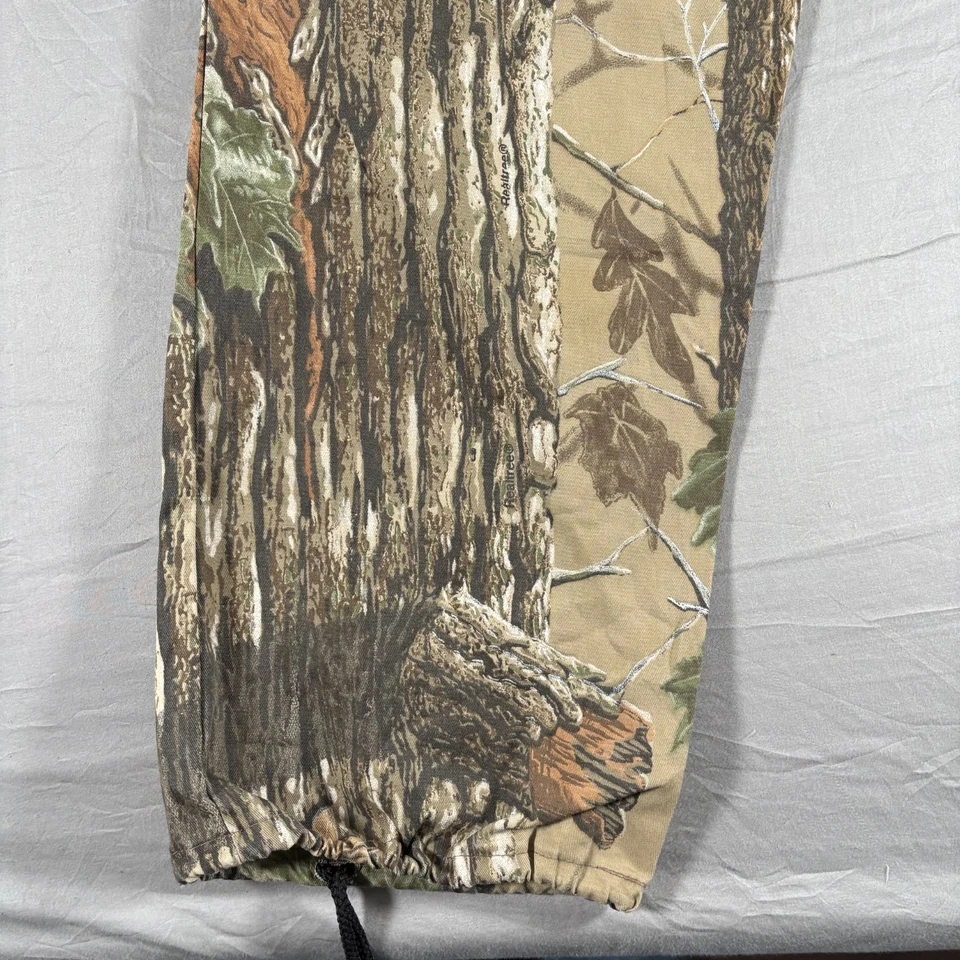 Liberty Hunting Pants Mens 2XL Brown Hardwoods Camo Realtree Adjustable Waist - Image 3 of 4