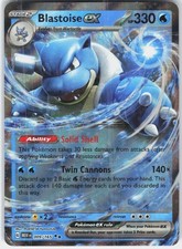 Blastoise EX #9 Prices | Pokemon Japanese Scarlet & Violet 151