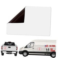 Car Magnetic Sheet, Large Blank White Magnet Sign Roll for Vehicle Doors.5" 1