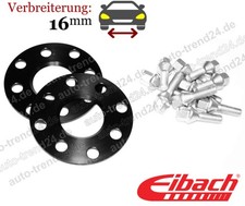 Pro-Spacer Spurverbreiterung schwarz 16mm/Achse u.a.: VW Polo 6N2, Bj. 1999-2001